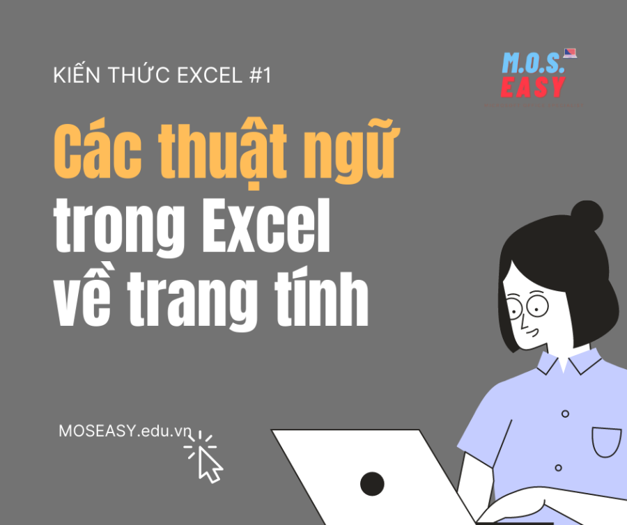 Các thuật ngữ trong Excel về trang tính