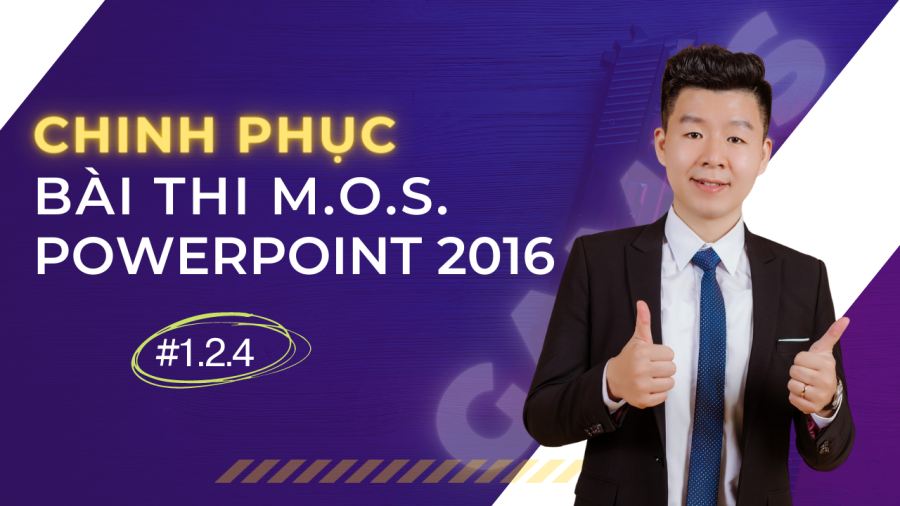 [Ôn thi MOS PowerPoint 2016] – #1.2.4 Xóa slide