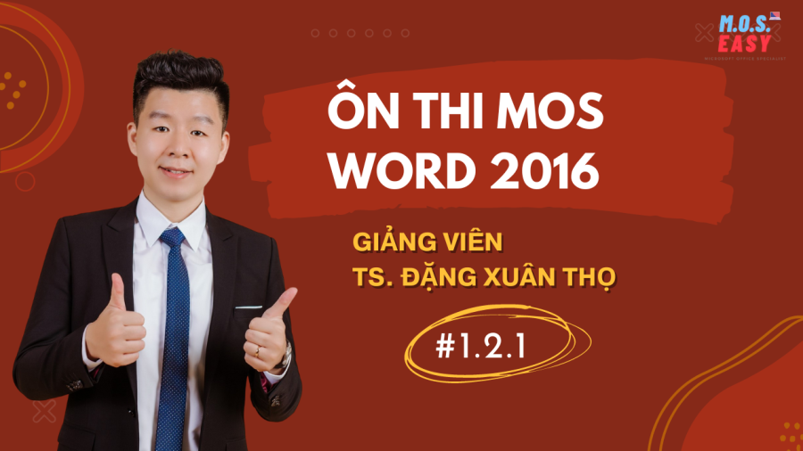 [Ôn thi MOS Word 2016] – #1.2.1 Tìm kiếm văn bản